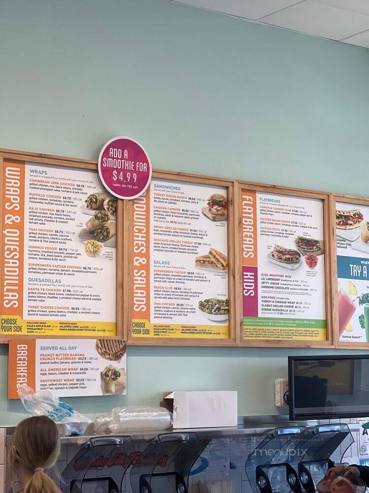 Tropical Smoothie Cafe - Waxhaw, NC menu_pic