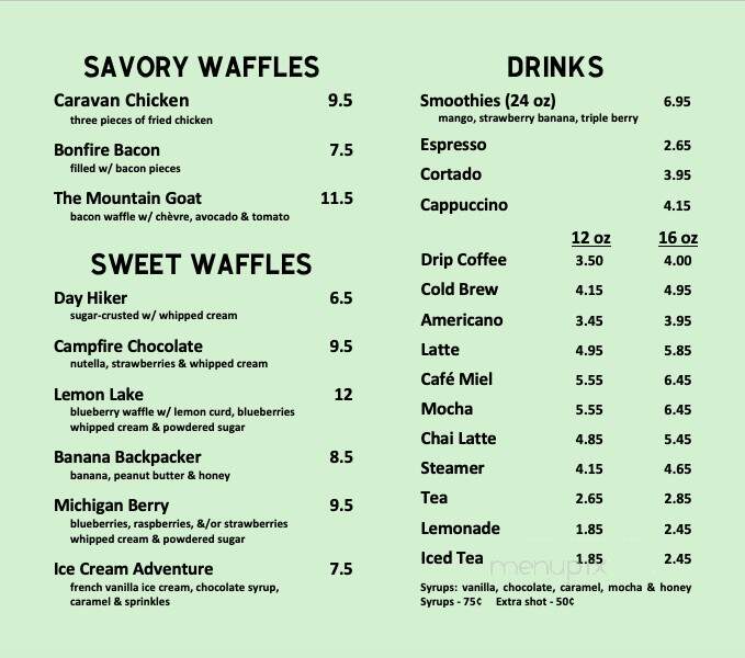 Basecamp Coffee & Waffles - Saugatuck, MI