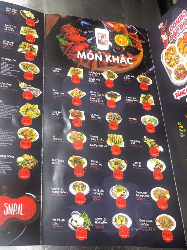 Oc Nuong Cali - Chicago, IL menu_pic