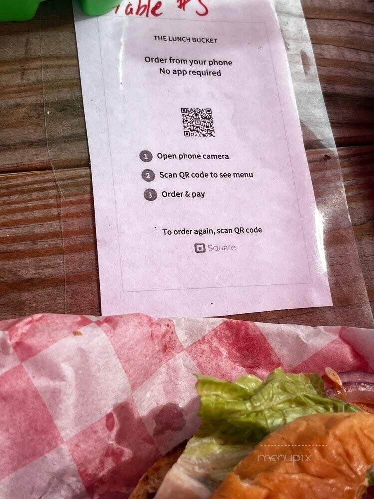The Lunch Bucket - Block Island, RI menu_pic