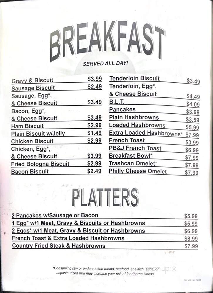 K.K.'S The Market & Deli - Maynardville, TN menu_pic