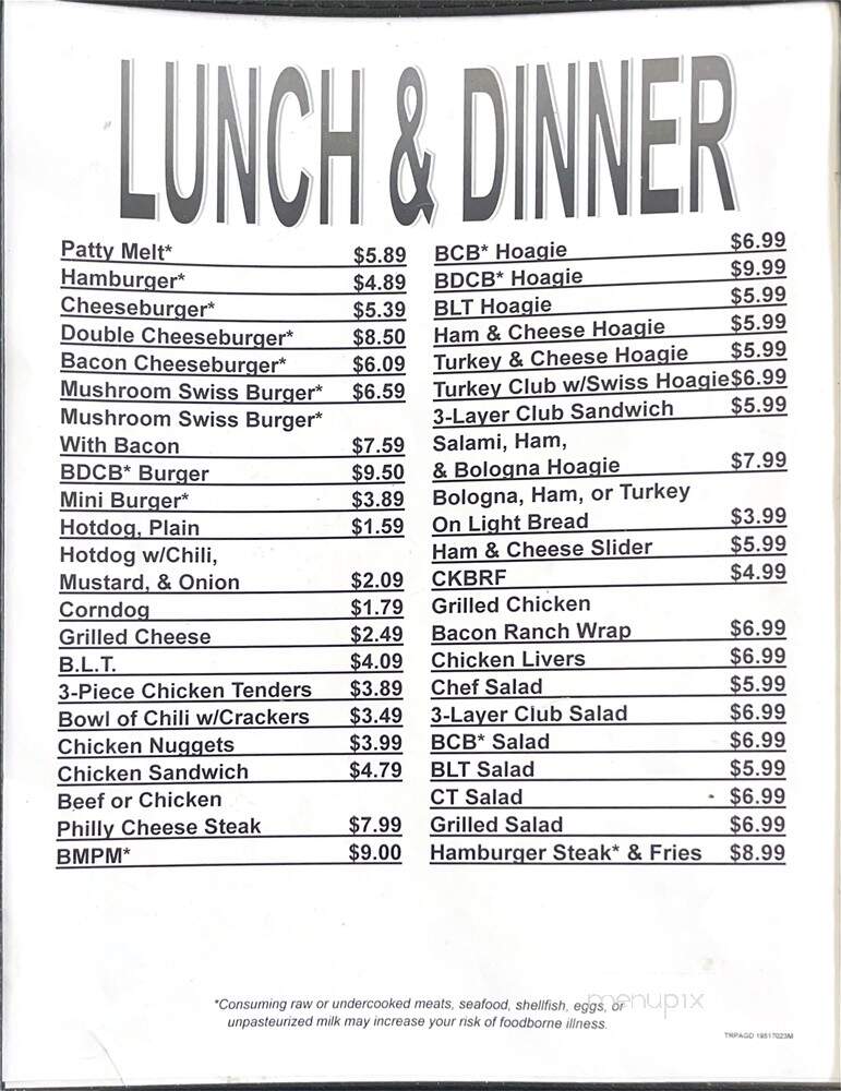 K.K.'S The Market & Deli - Maynardville, TN menu_pic