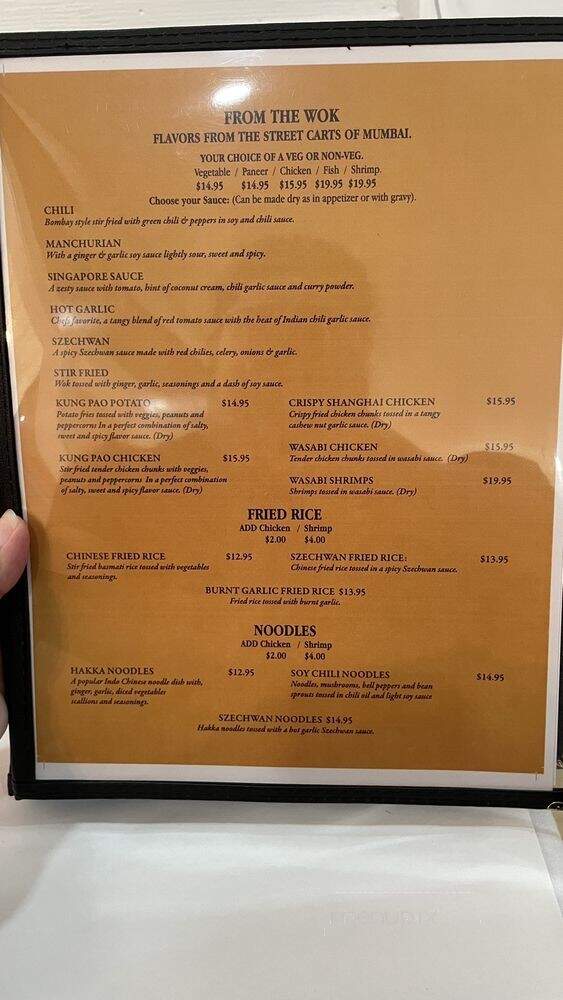Muskaan Indian Cuisine - Bakersfield, CA menu_pic