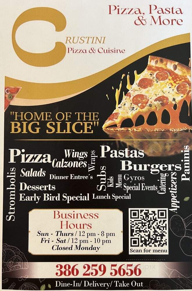Crustini Pizza and Cuisine - Deltona, FL