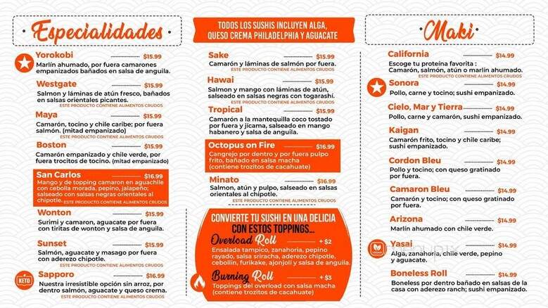 Yorokobi Sushi - Phoenix, AZ menu_pic