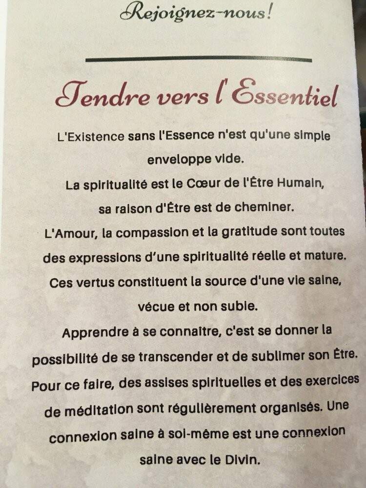 Cafe Floraison - Montreal, QC menu_pic