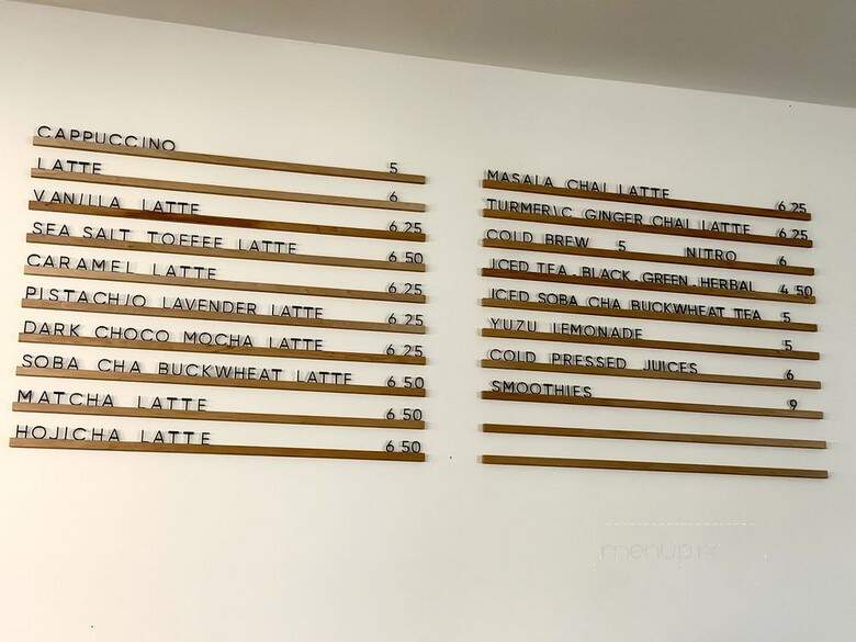 Leora - Beverly Hills, CA menu_pic