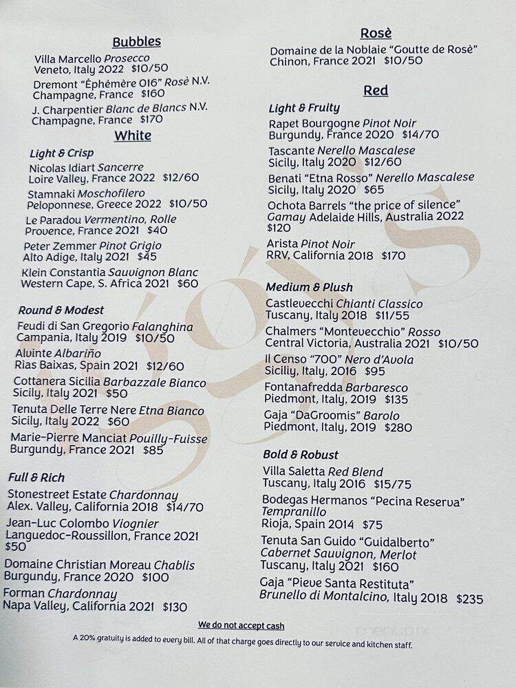 Iggys - Nashville, TN menu_pic