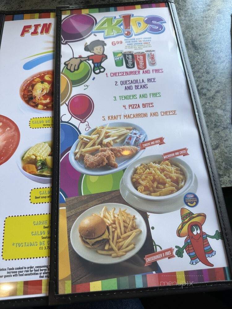 El Patron Taqueria - Murfreesboro, TN menu_pic