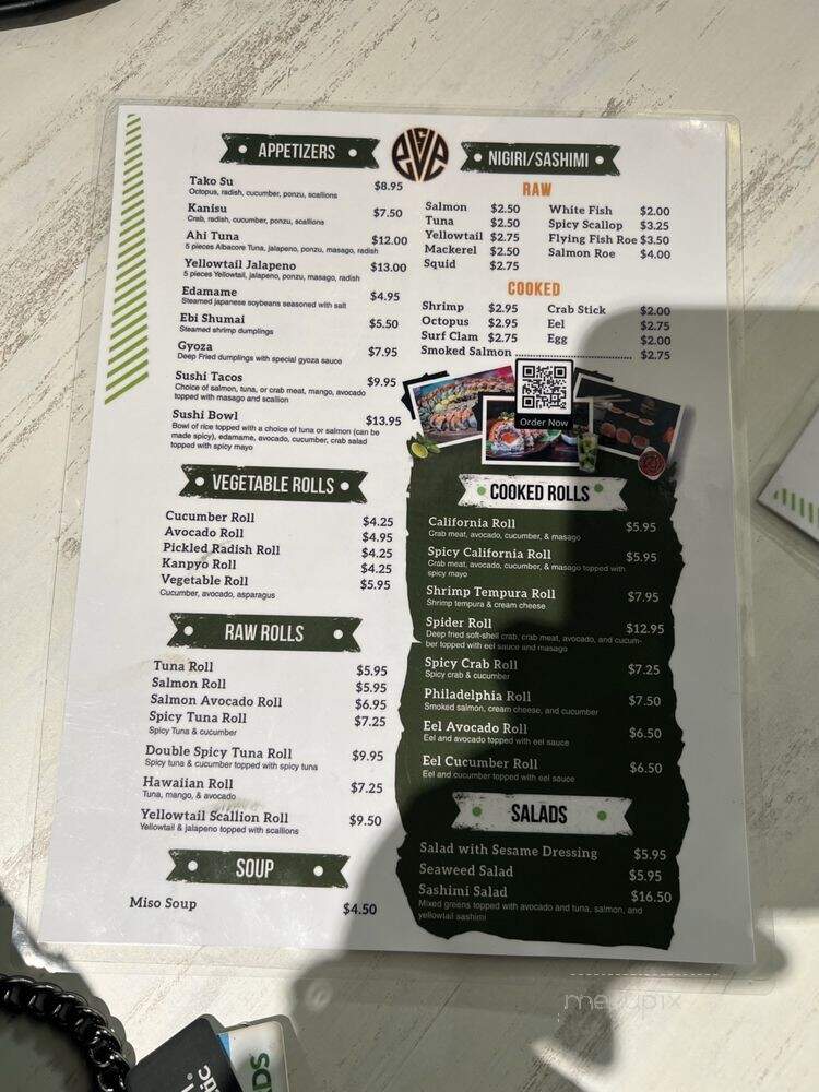 Eve's - Woodhaven, MI menu_pic