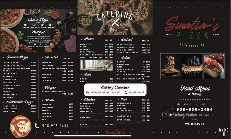 Sinatra's Pizza - Flemington, NJ menu_pic