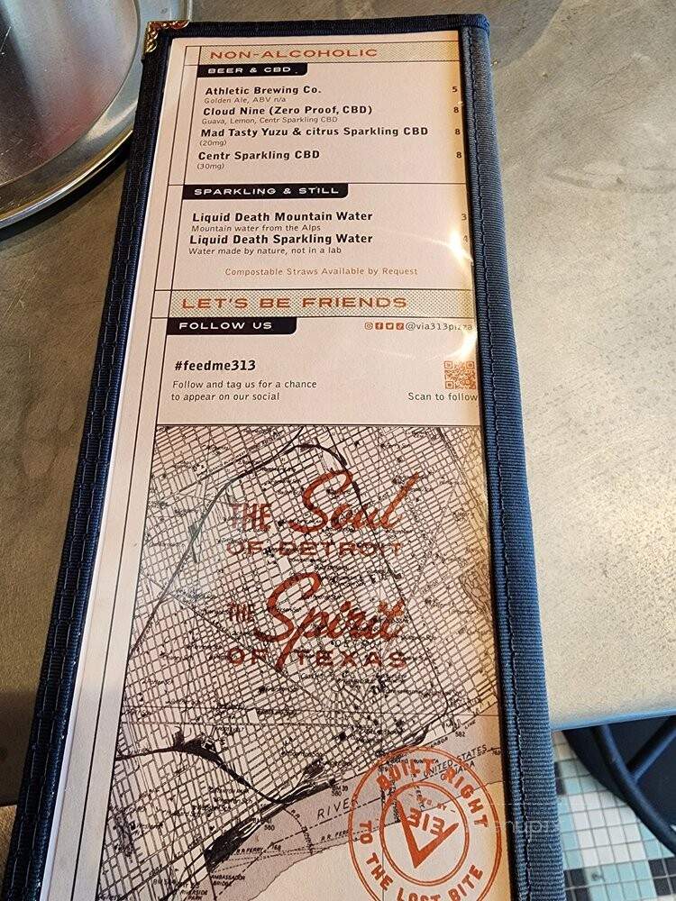 Via 313 Pizza - Kyle, TX menu_pic