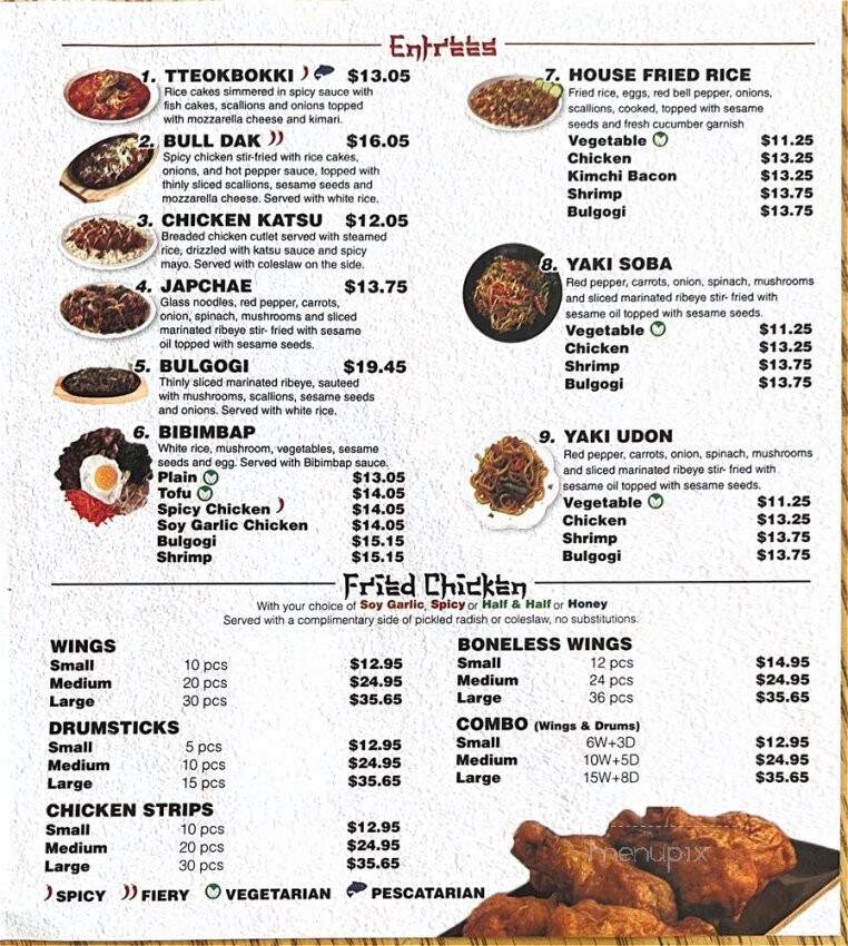 Fried Wings House - Stratford, CT menu_pic