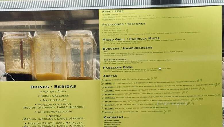 Canaima Food Truck - Brooklyn, NY menu_pic
