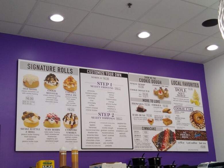 Cinnaholic - Noblesville, IN menu_pic