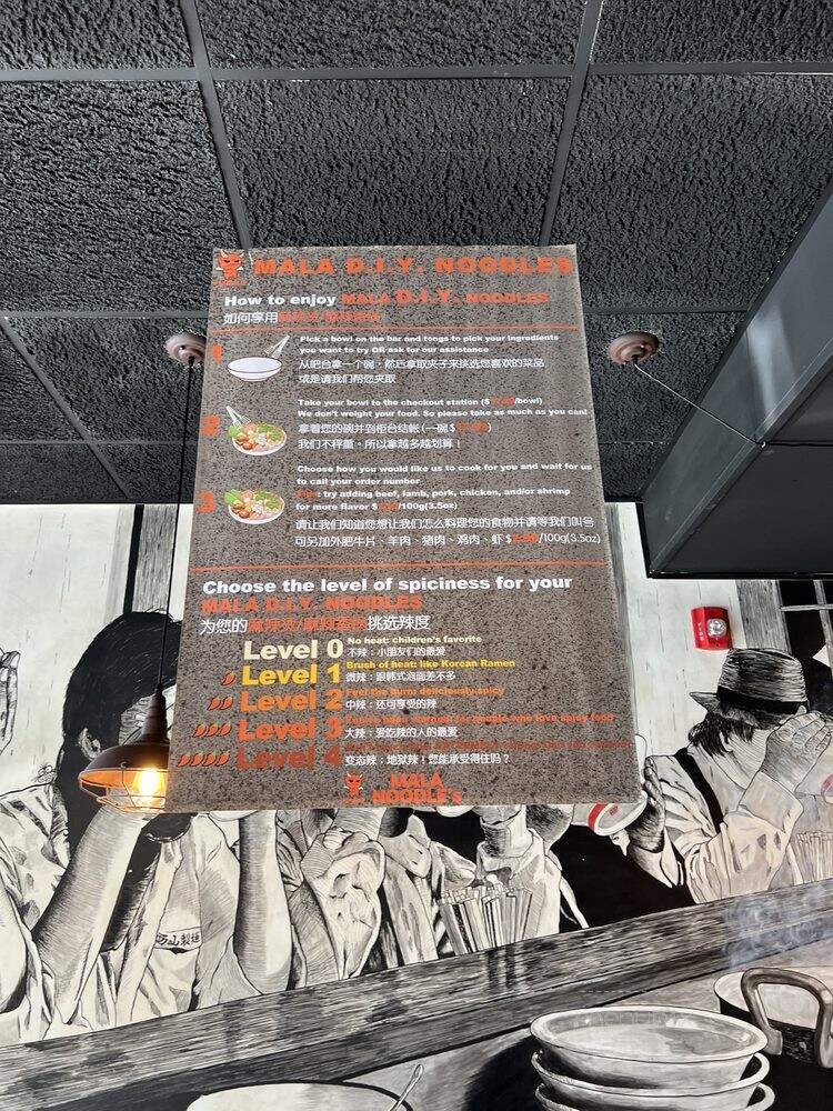 Mala Noodles - Providence, RI menu_pic