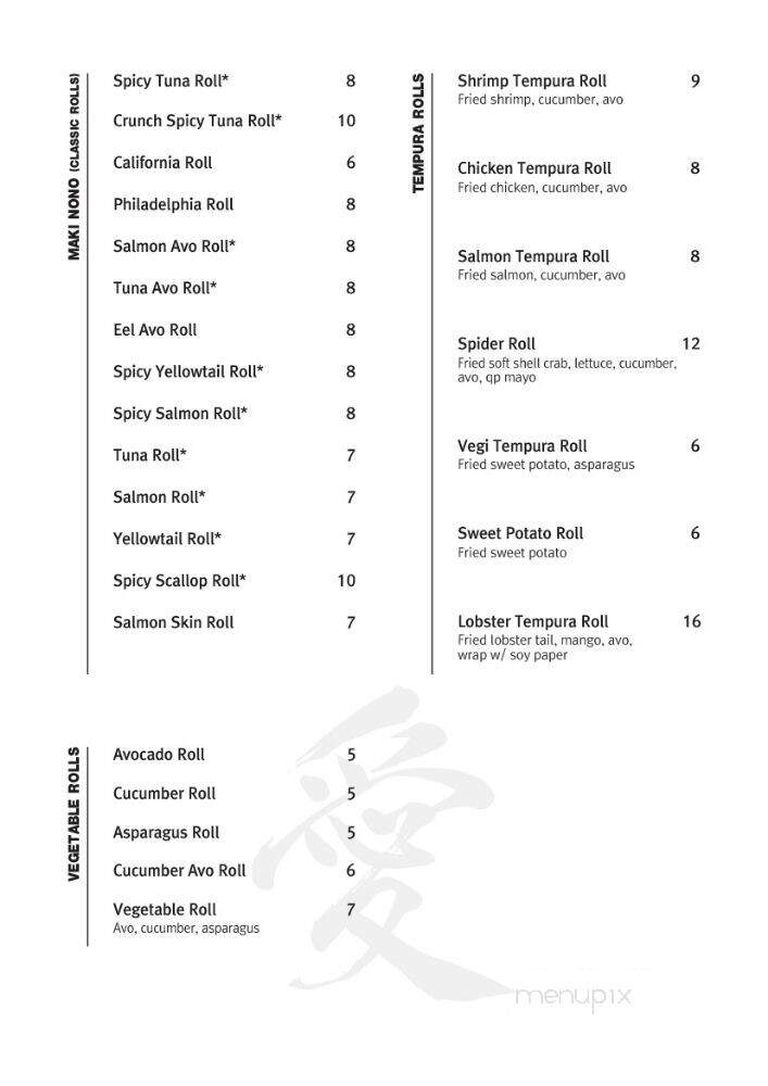 Madang Ai Sushi - North Wales, PA menu_pic