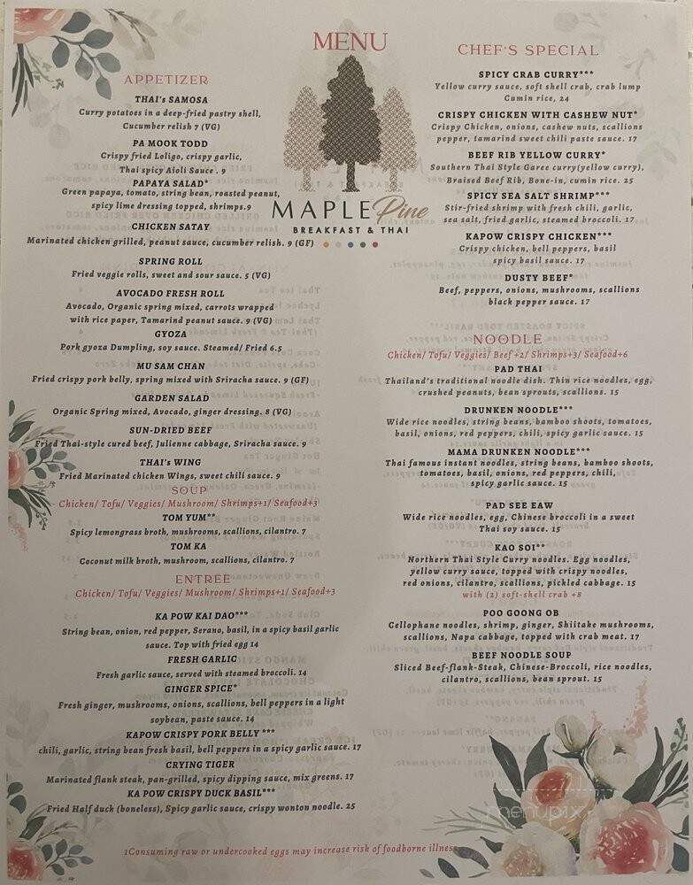 Maple Pine Breakfast & Thai Kitchen - Charlottesville, VA