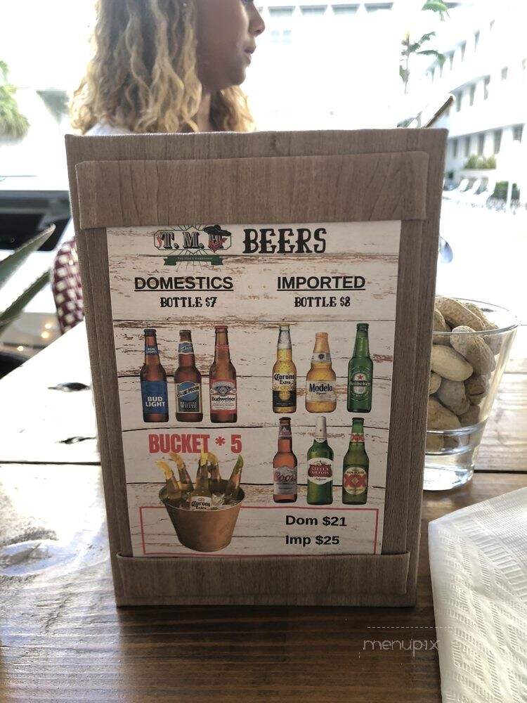 Tex Mex House - Miami Beach, FL menu_pic