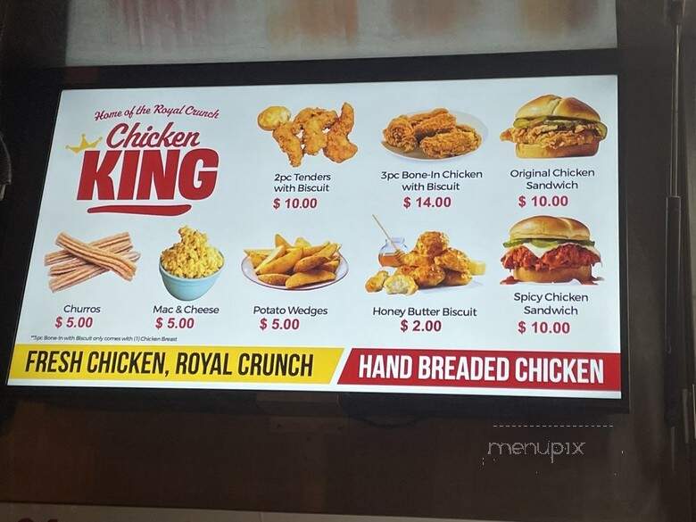Chicken King - Los Angeles, CA menu_pic