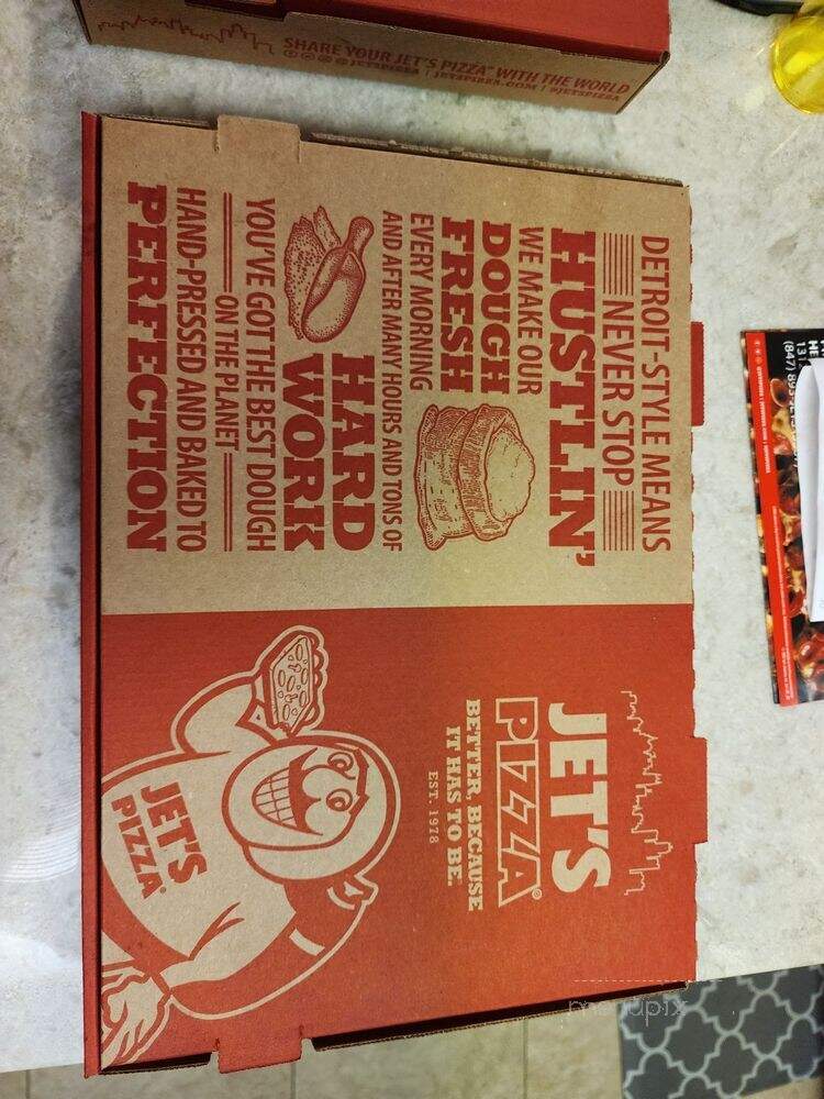 Jet's Pizza - Prospect Heights, IL menu_pic