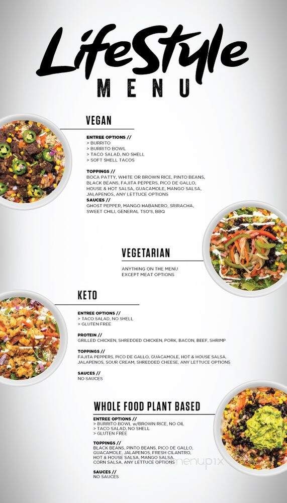 Bubbakoo's Burritos - New City, NY menu_pic