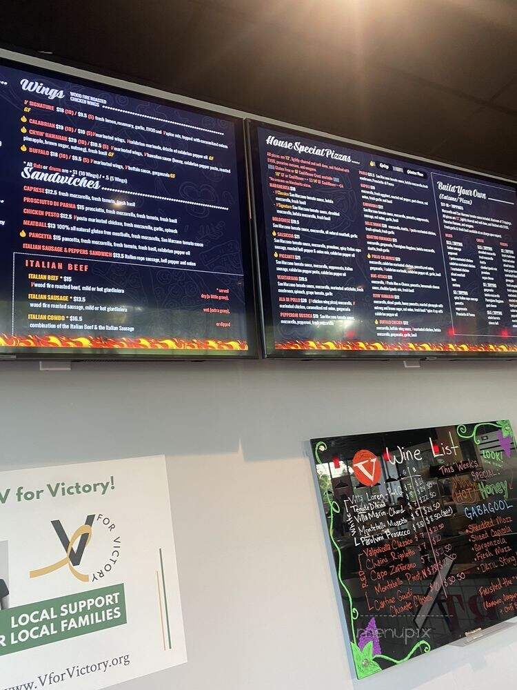 V Pizza - Orlando, FL menu_pic