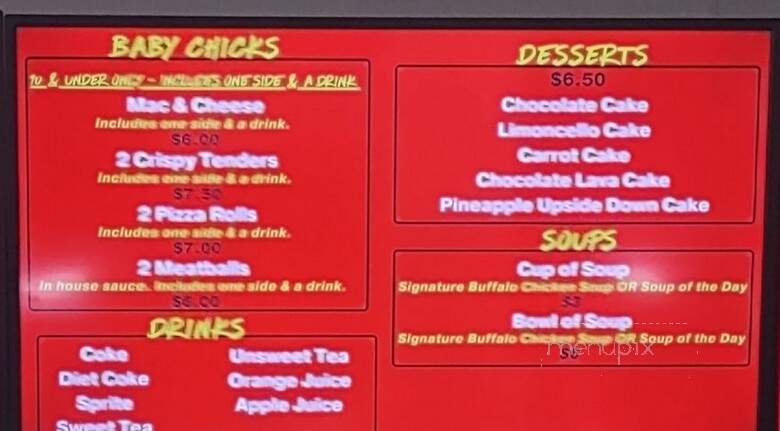 Why Not Chicken - Thomasville, NC menu_pic