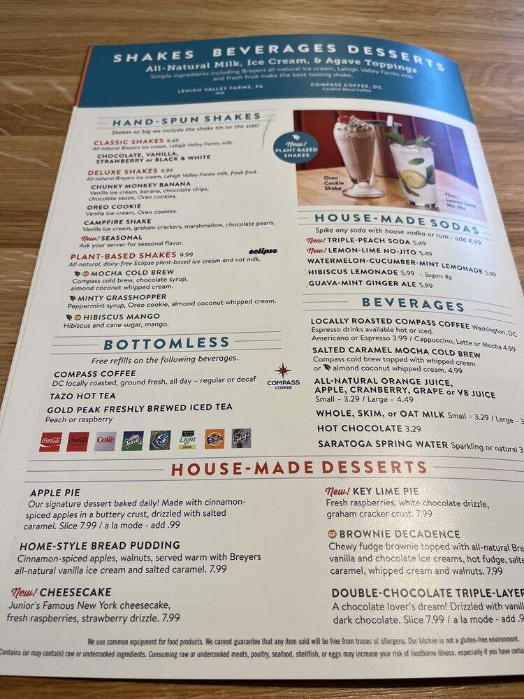 Silver Diner - National Harbor, MD menu_pic