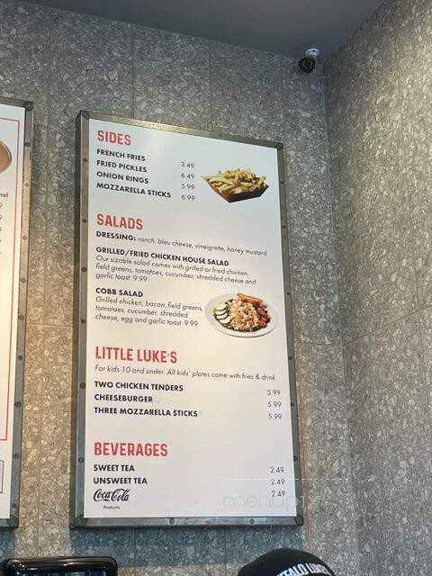 Buffalo Luke's - Kennesaw, GA menu_pic