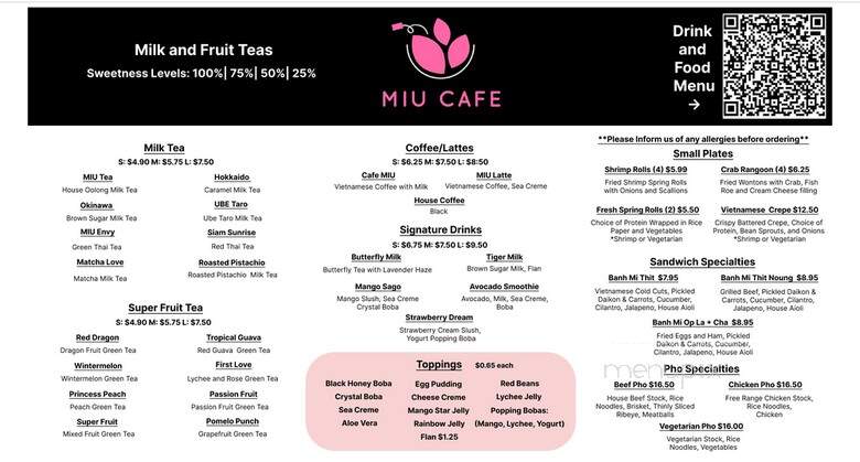 Miu Cafe - Manchester, NH