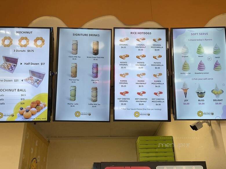 Mochinut - PORTLAND, OR menu_pic
