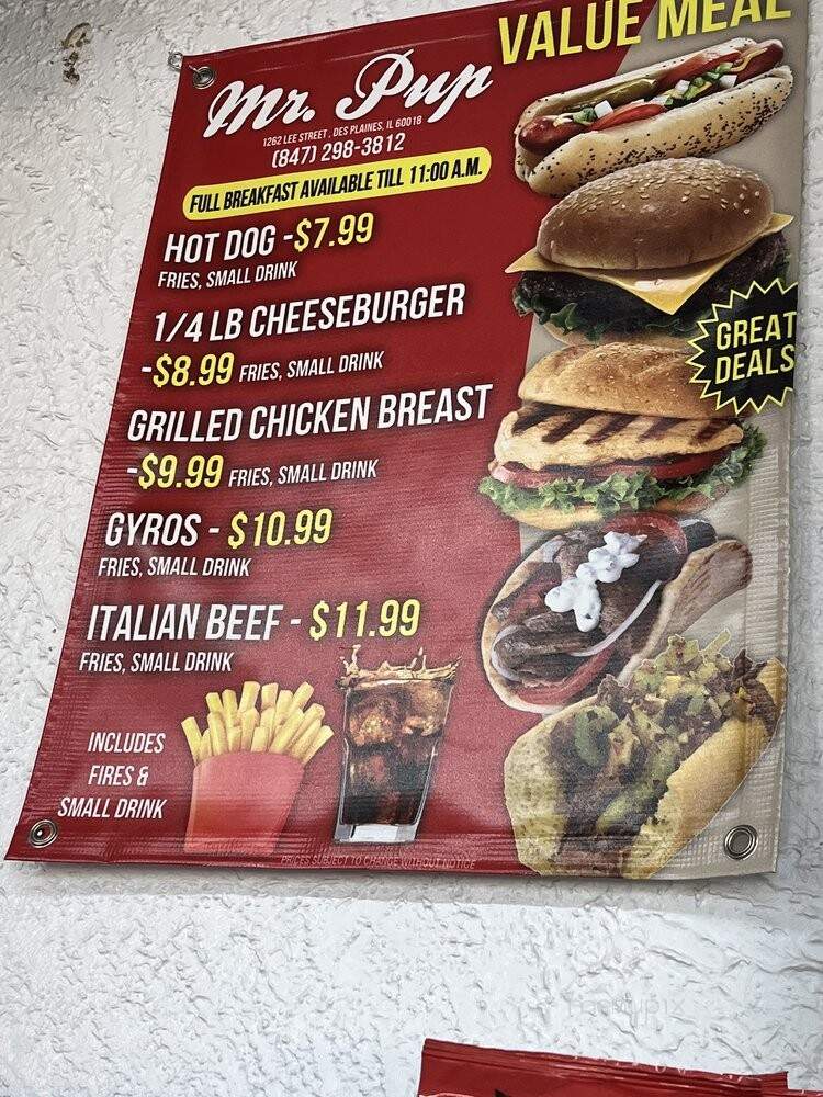 Americana Sub & More - Des Plaines, IL menu_pic