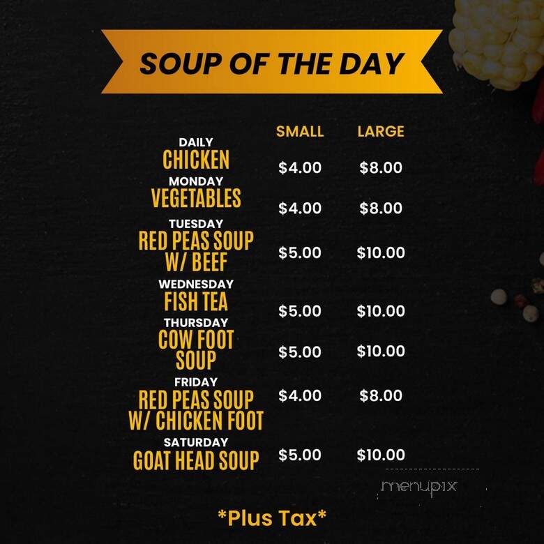 Island Fusion Foods - Jamaica, NY menu_pic