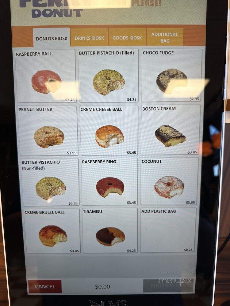 Old Ferry Donut - Cerritos, CA menu_pic