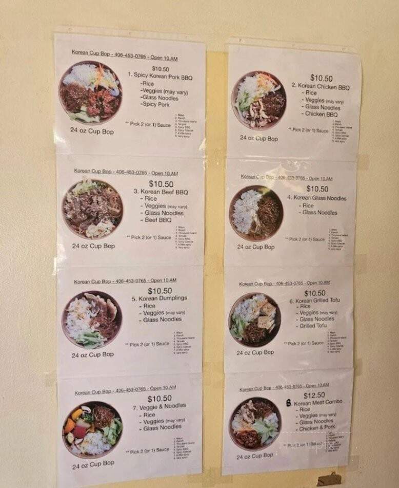 Korean Cup Bop - Great Falls, MT menu_pic