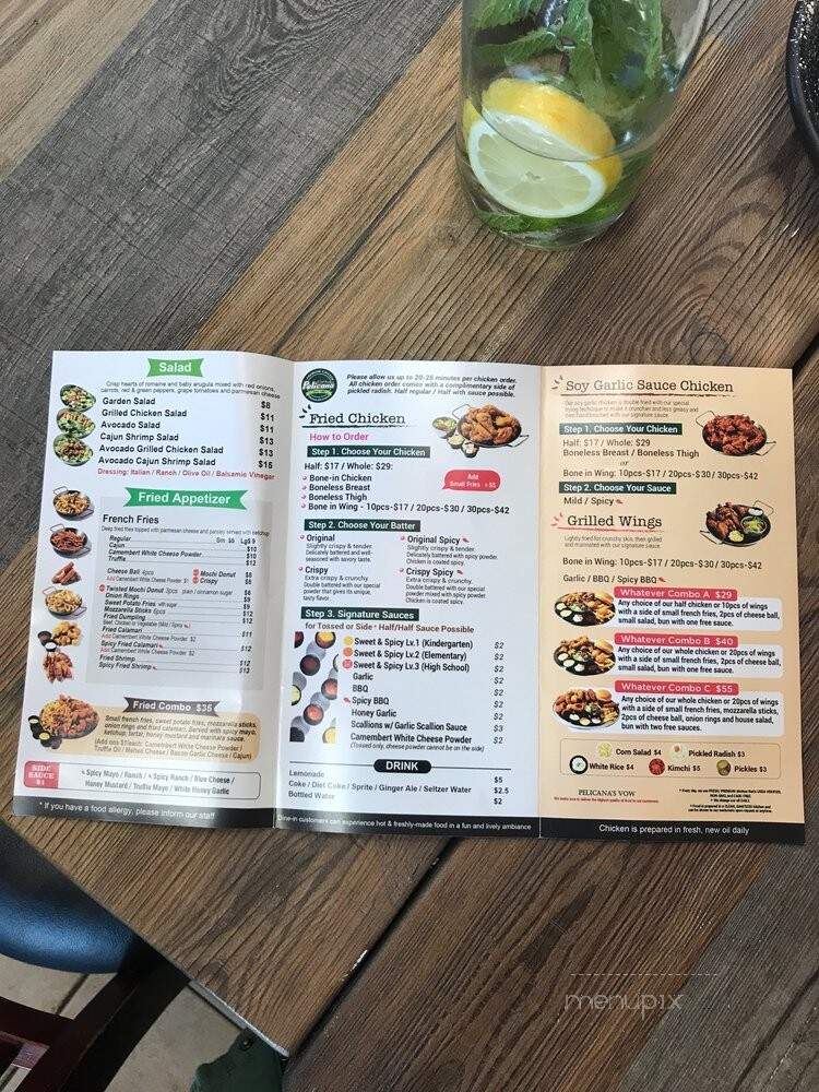 Pelicana Chicken - Elmhurst, NY menu_pic