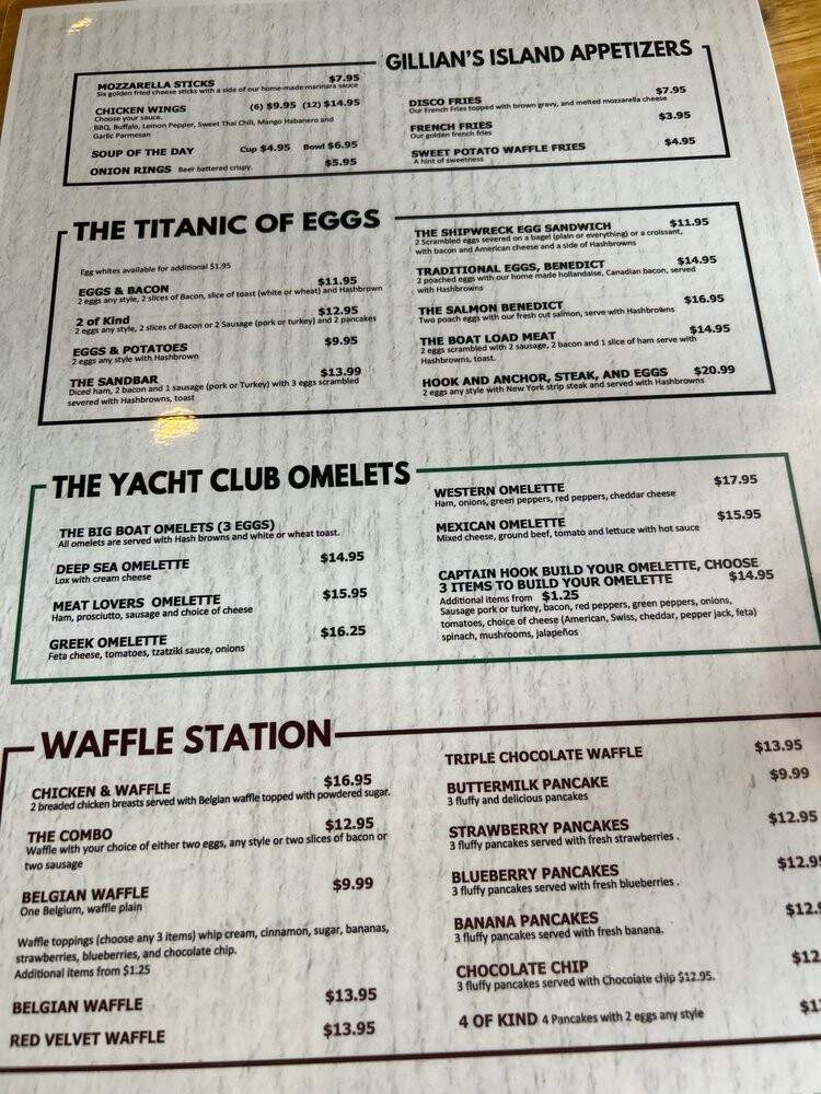 Captain's Cafe-Tamarac - Tamarac, FL menu_pic