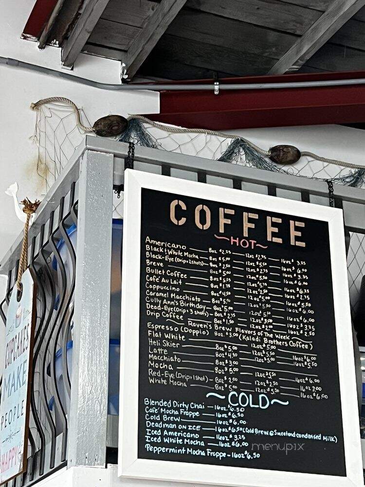 The Whale's Tale - Cordova, AK menu_pic