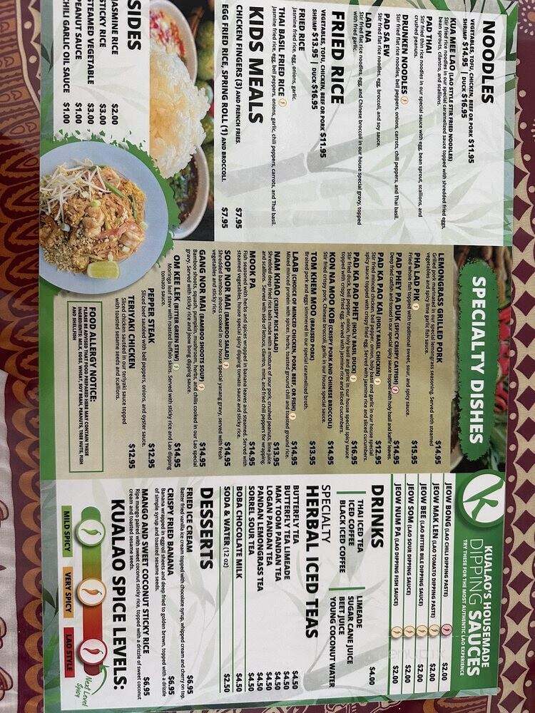 Kualao Lao Thai Cuisine - Lake Wales, FL