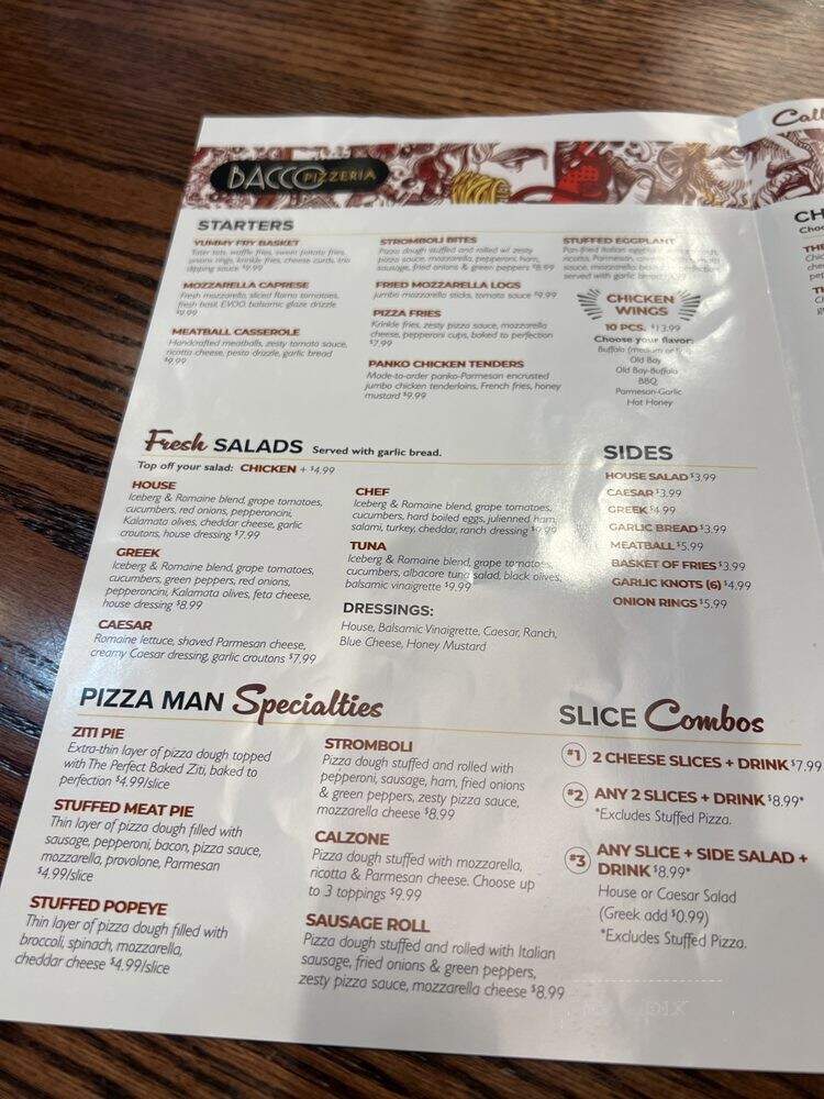 Bacco Pizzeria - Abingdon, MD