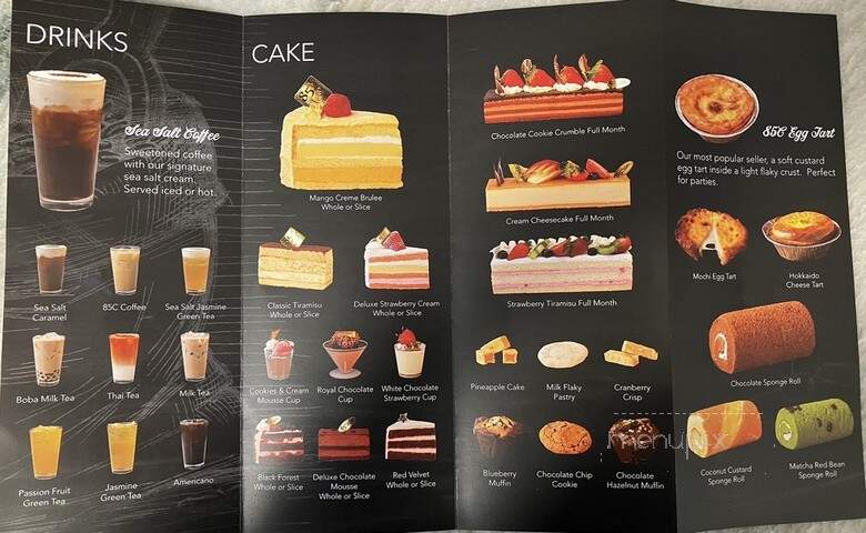 85C Bakery Cafe - Kapolei, HI menu_pic