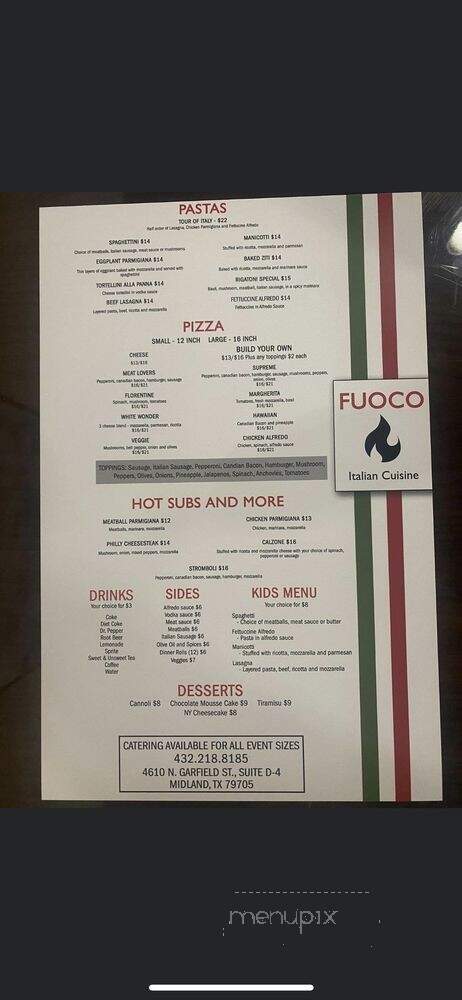 Fuoco Italian - Midland, TX