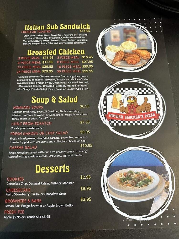 Mother Clucker's Pizza - Minneapolis, MN menu_pic