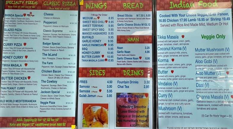 Curry Pizza - Rexburg, ID menu_pic