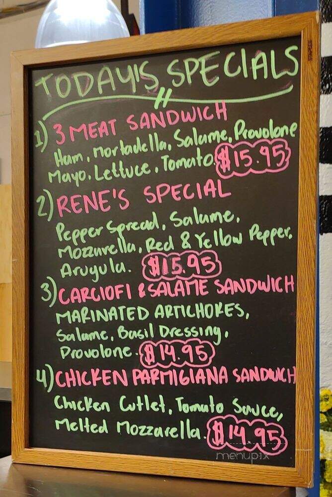 L'Angolino - San Diego, CA menu_pic