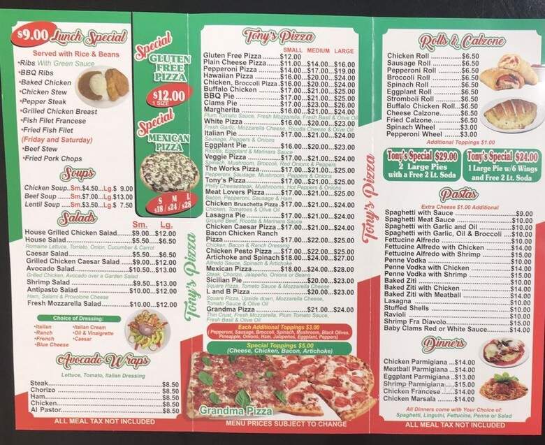 Tony's Pizza - Brooklyn, NY