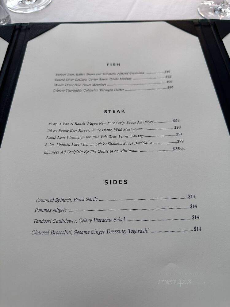 Mister Charles - Dallas, TX menu_pic