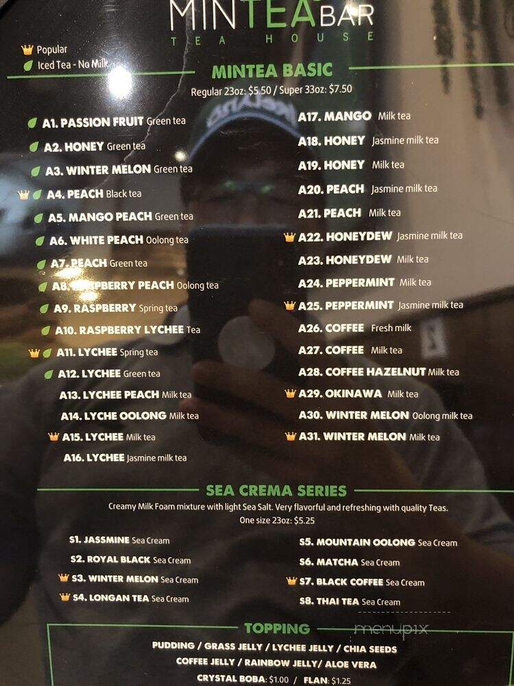 Aota House - San Jose, CA menu_pic