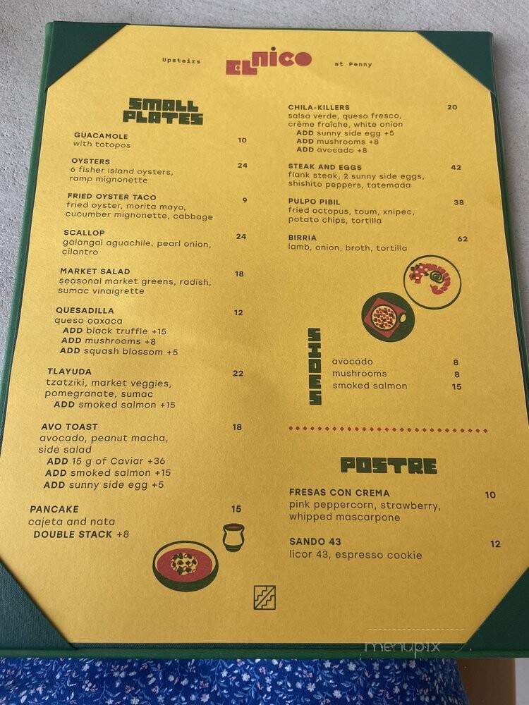 Elnico Restaurant - Brooklyn, NY menu_pic